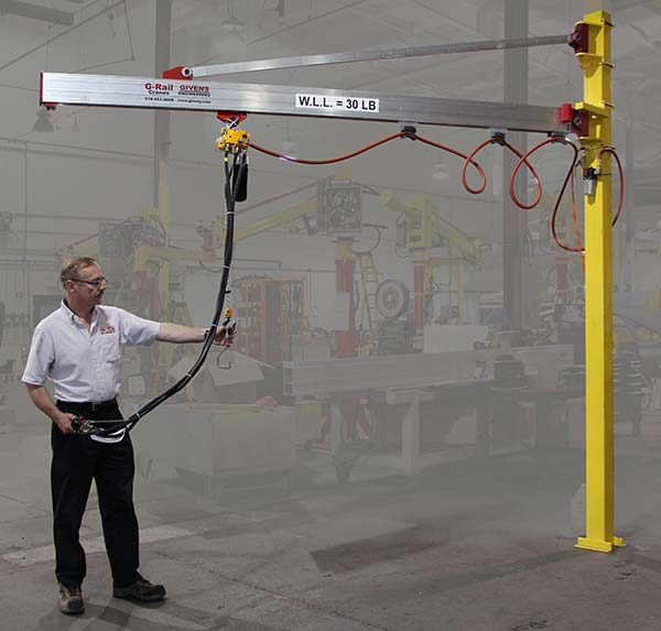 Jib Cranes Manufactured by Givens Engineering