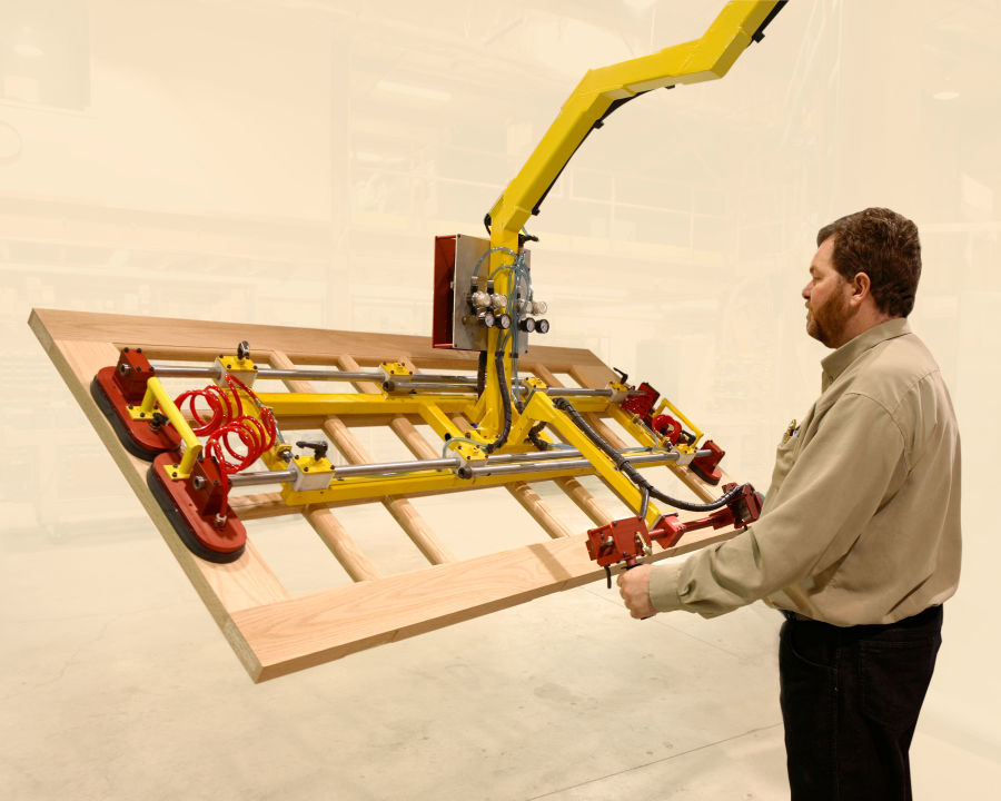 Vacuum Door Lifter by Givens Engineering Inc. manufactured in Canada.
