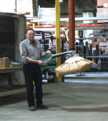 stainless steel food grade bag lifter