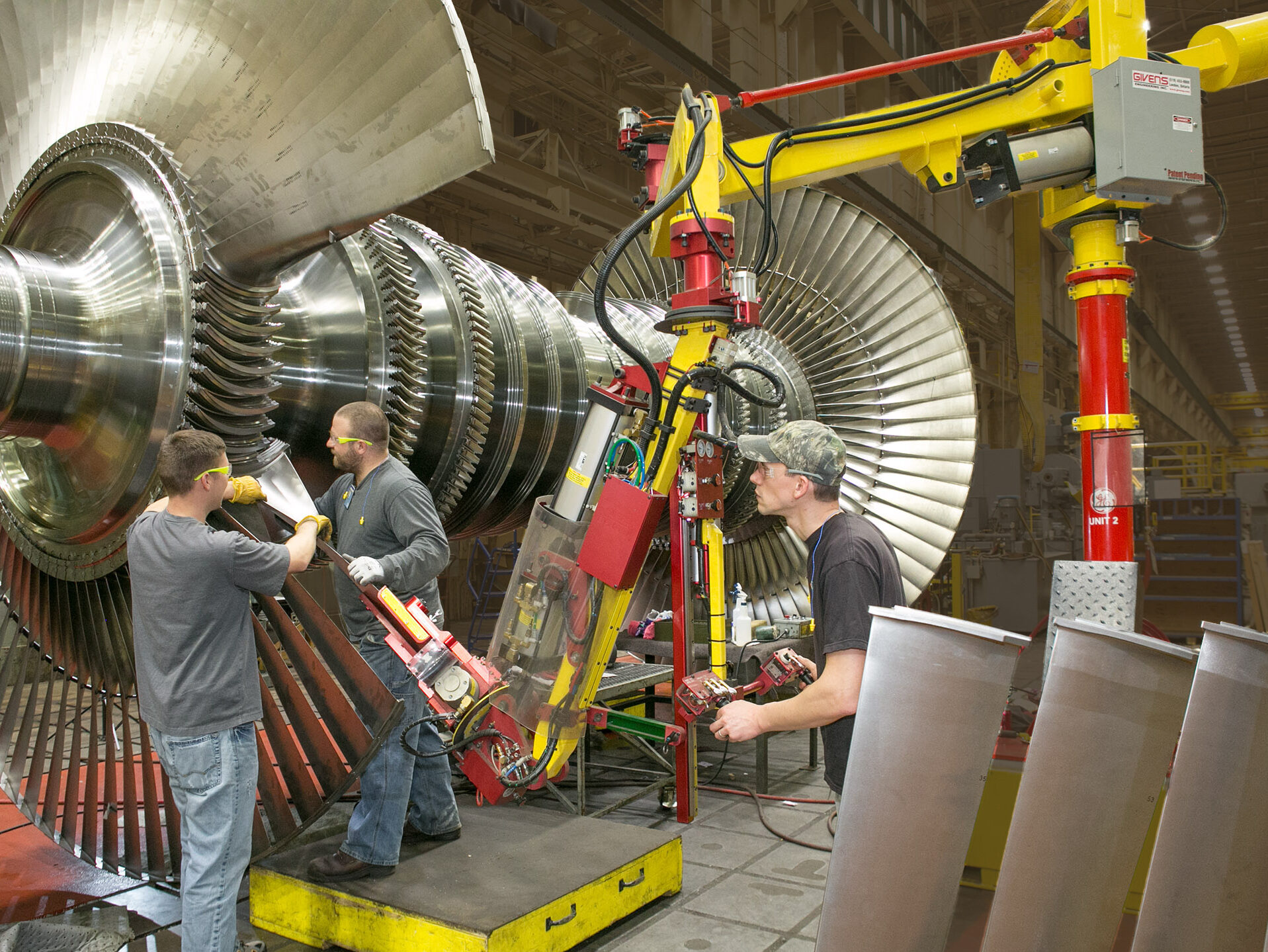 M100 articulating jib crane – Givens Engineering